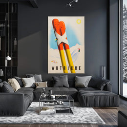 Winter Romance In Austria Poster