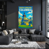 Columbia South Carolina Poster
