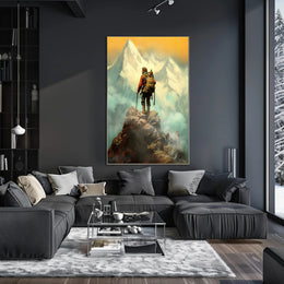 Mountain Ascent Poster