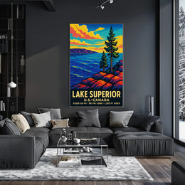 Lake Superior Scenic Poster