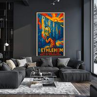 Bethlehem Wall Of Separation Poster