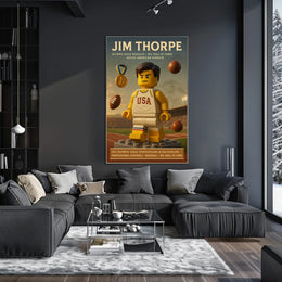 Celebrating Jim Thorpe A Legendary Pioneer Jim Thorpe Poster