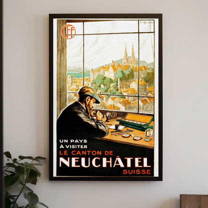 Neuchâtel - A Country to Visit Poster