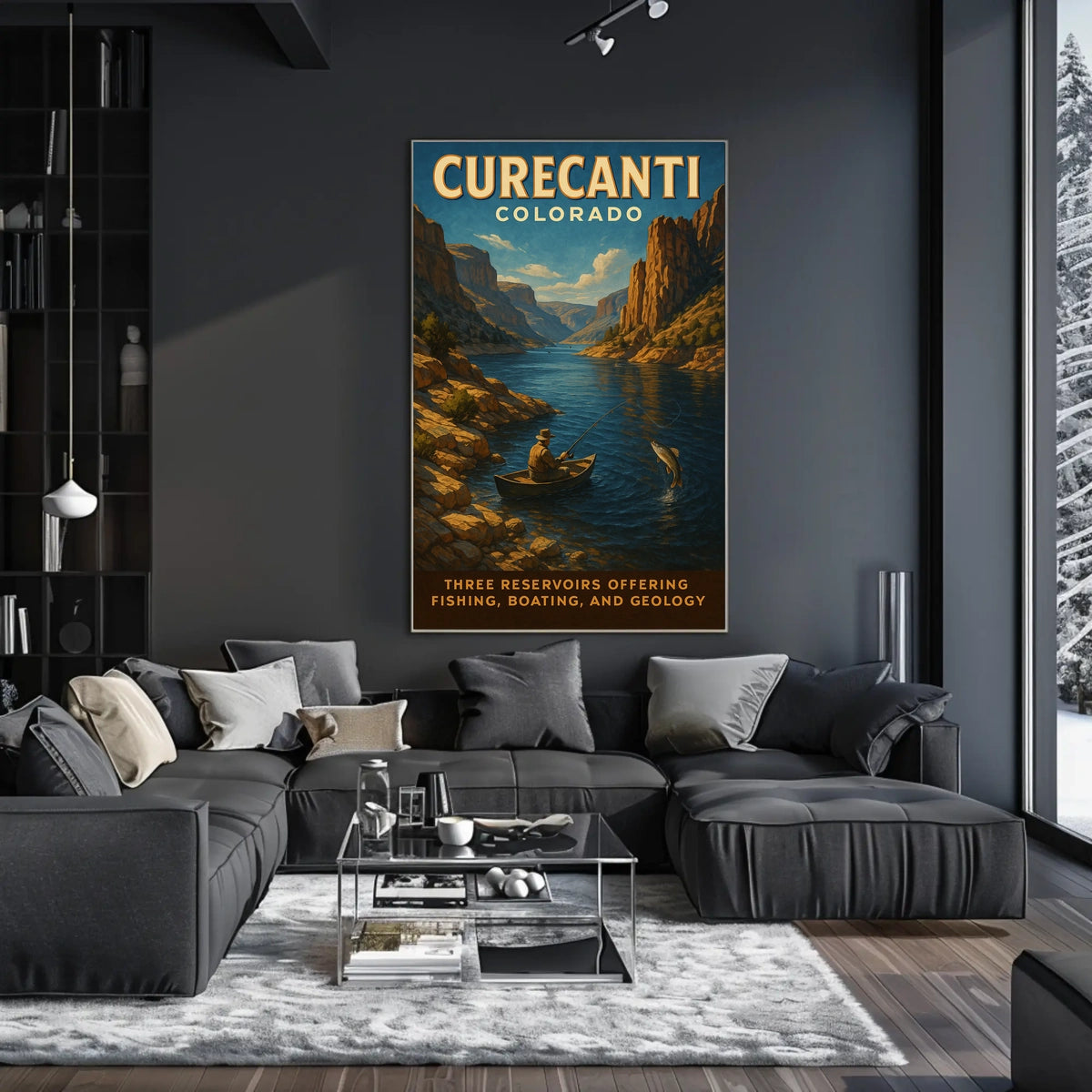 Curecanti Colorado Adventure Poster