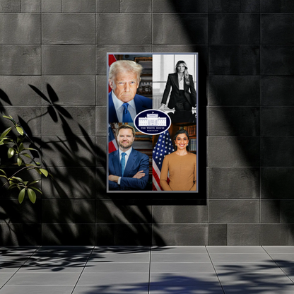 2025 White House Leadership Administration Portraits President Trump