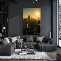 New York City Sunrise Urban or Cityscape Poster