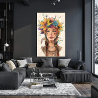 Abstract Nature-Inspired Art Poster