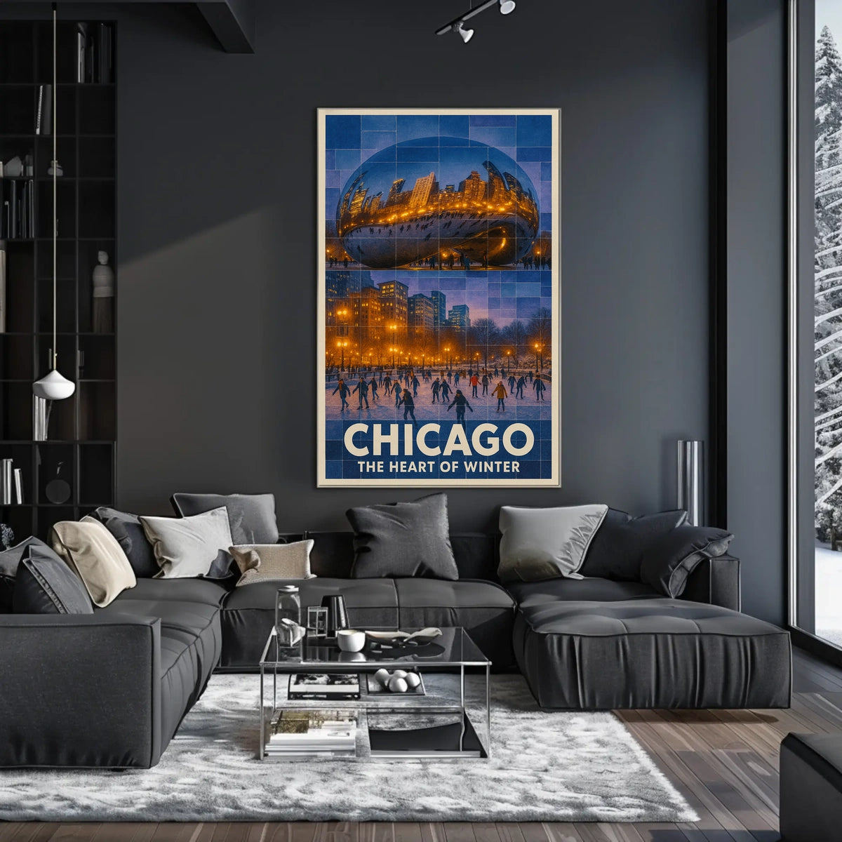 Chicago The Heart Of Winter Poster