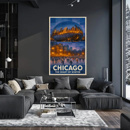 Chicago The Heart Of Winter Poster