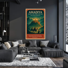Amadiya Home to the Three Wise Men Poster