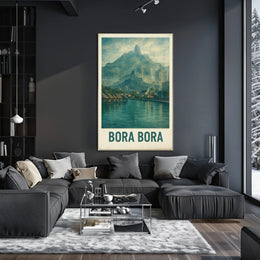Bora Bora Paradise Poster