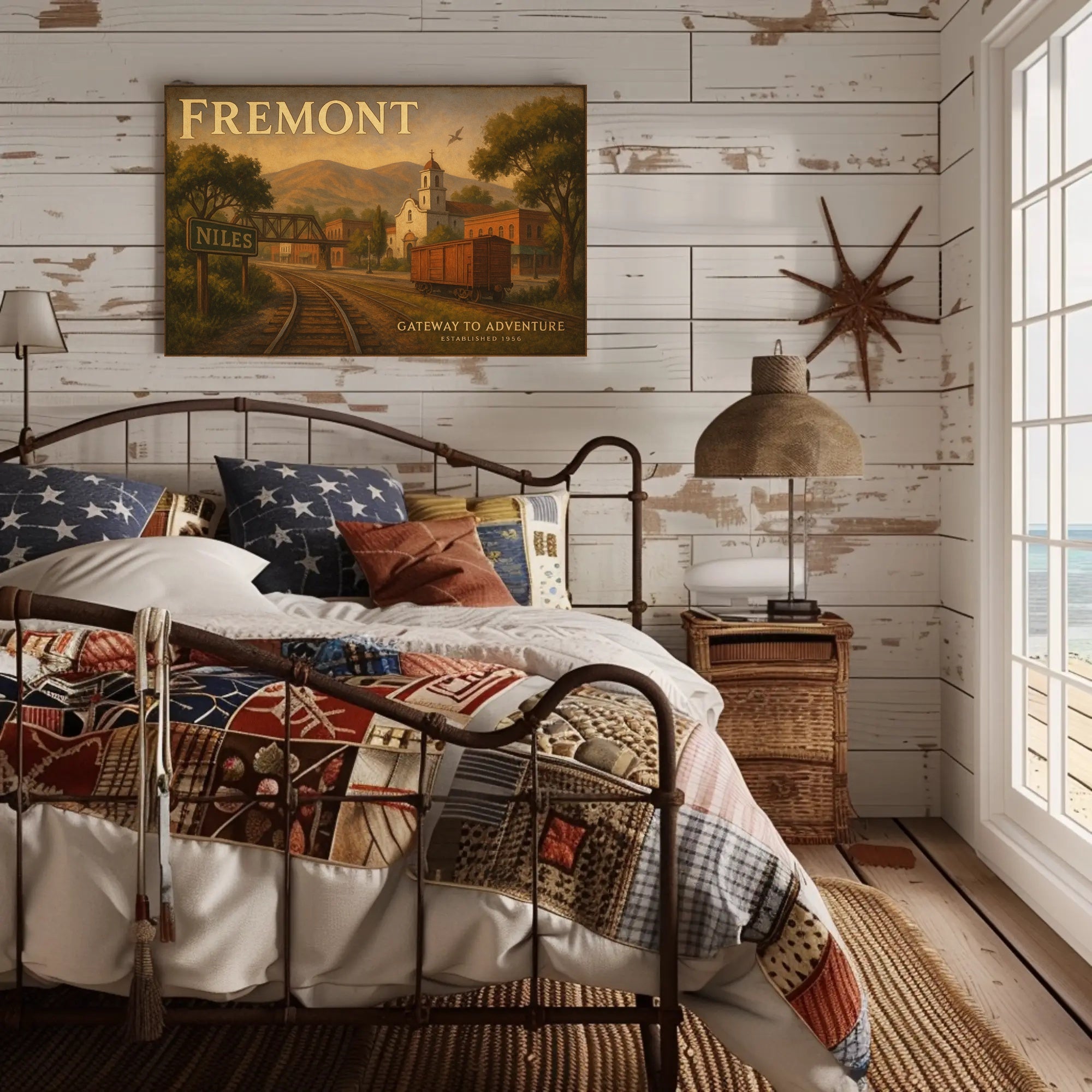 Fremont Gateway to Adventure Travel Poster