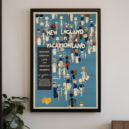 New England Vacation Poster