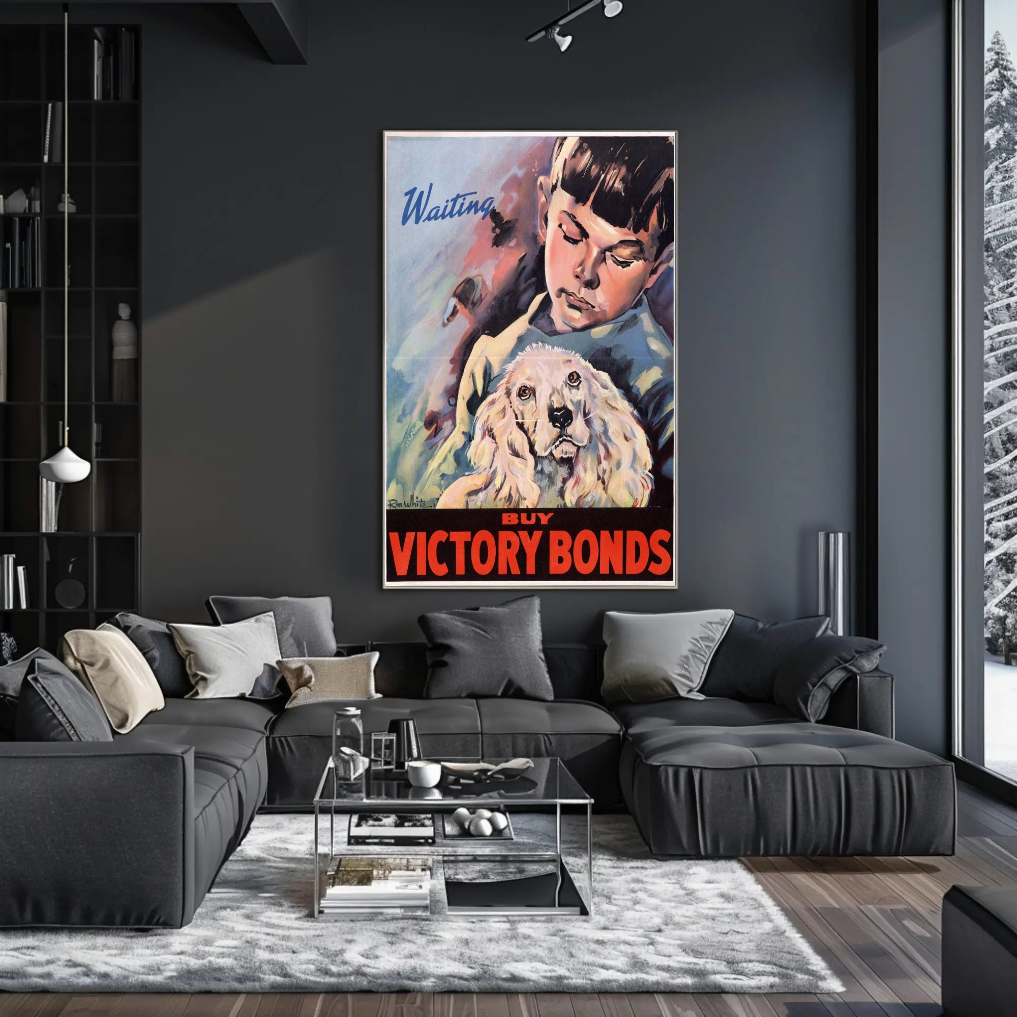 Waiting for Victory Poster PosterGoat