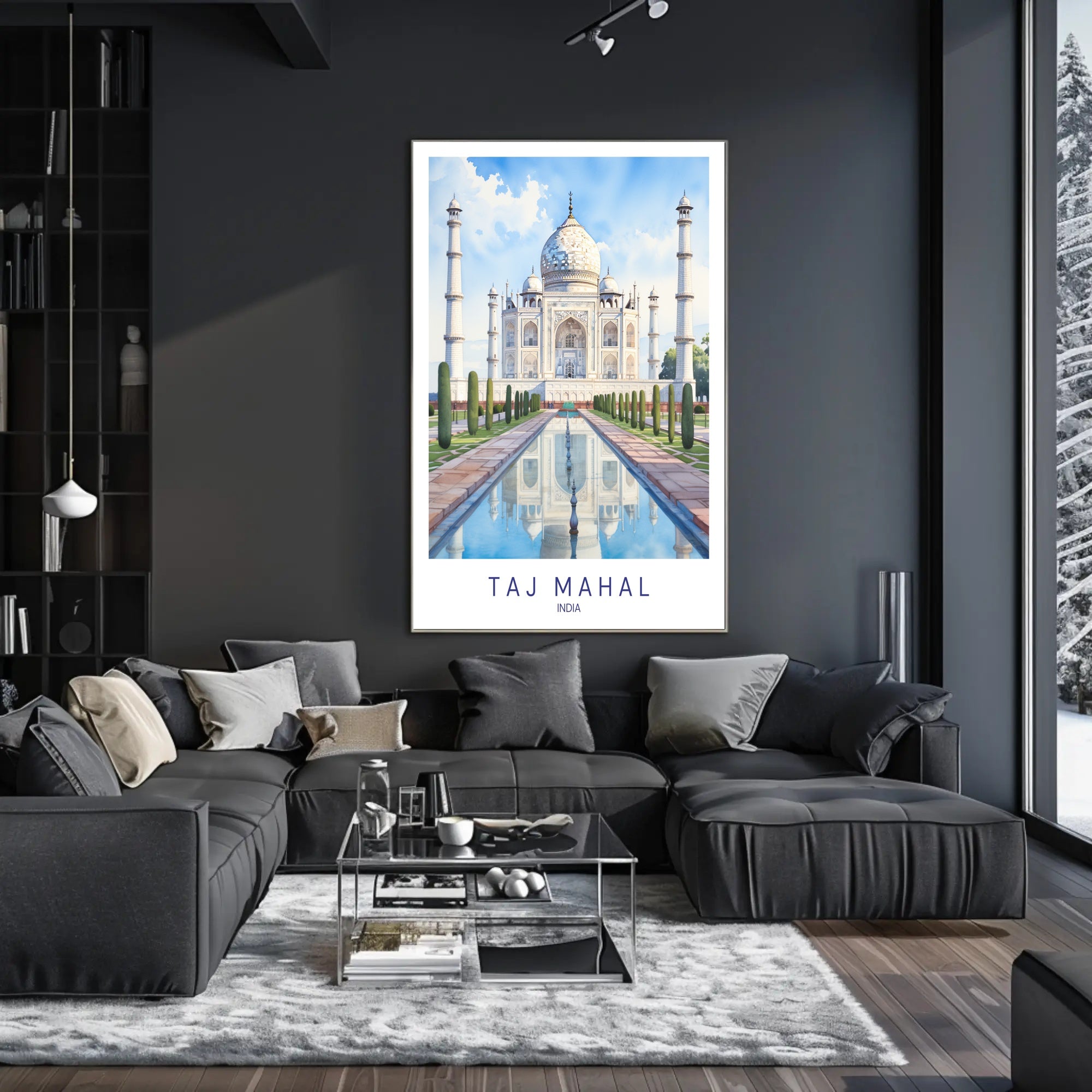 Taj Mahal Poster PosterGoat