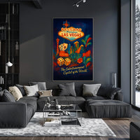 Welcome to Fabulous Las Vegas Poster for Home Decor Fans