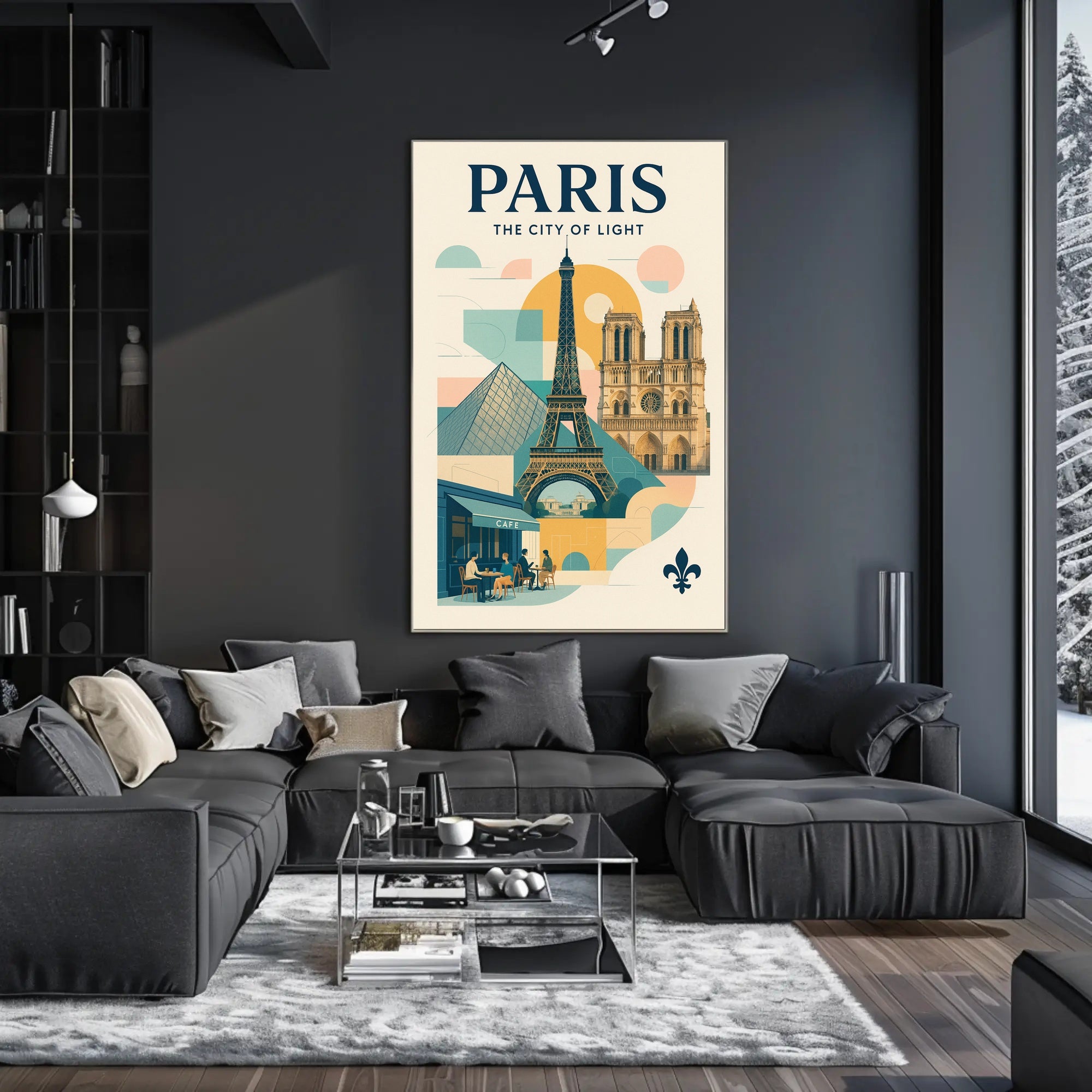 Paris  The City of Light Poster PosterGoat