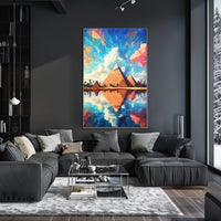 Great Pyramids of Egypt Cultural or Heritage Poster