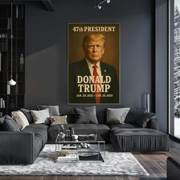 Donald Trump Visionary Leader Photography Realism Patriotic Collector Tribute Edition Poster