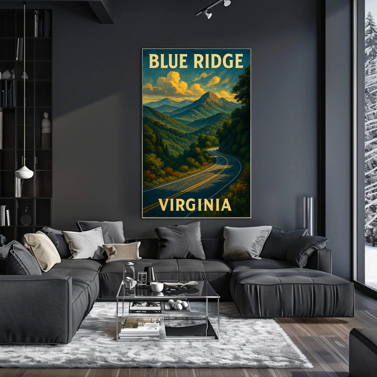 Blue Ridge Virginia Poster