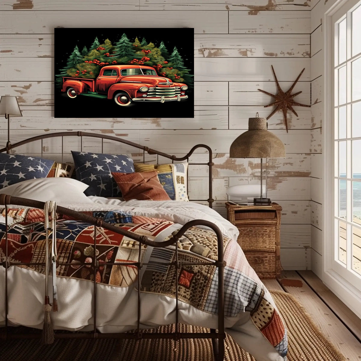 Vintage Holiday Cheer Vintage Poster