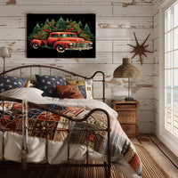 Vintage Holiday Cheer Vintage Poster