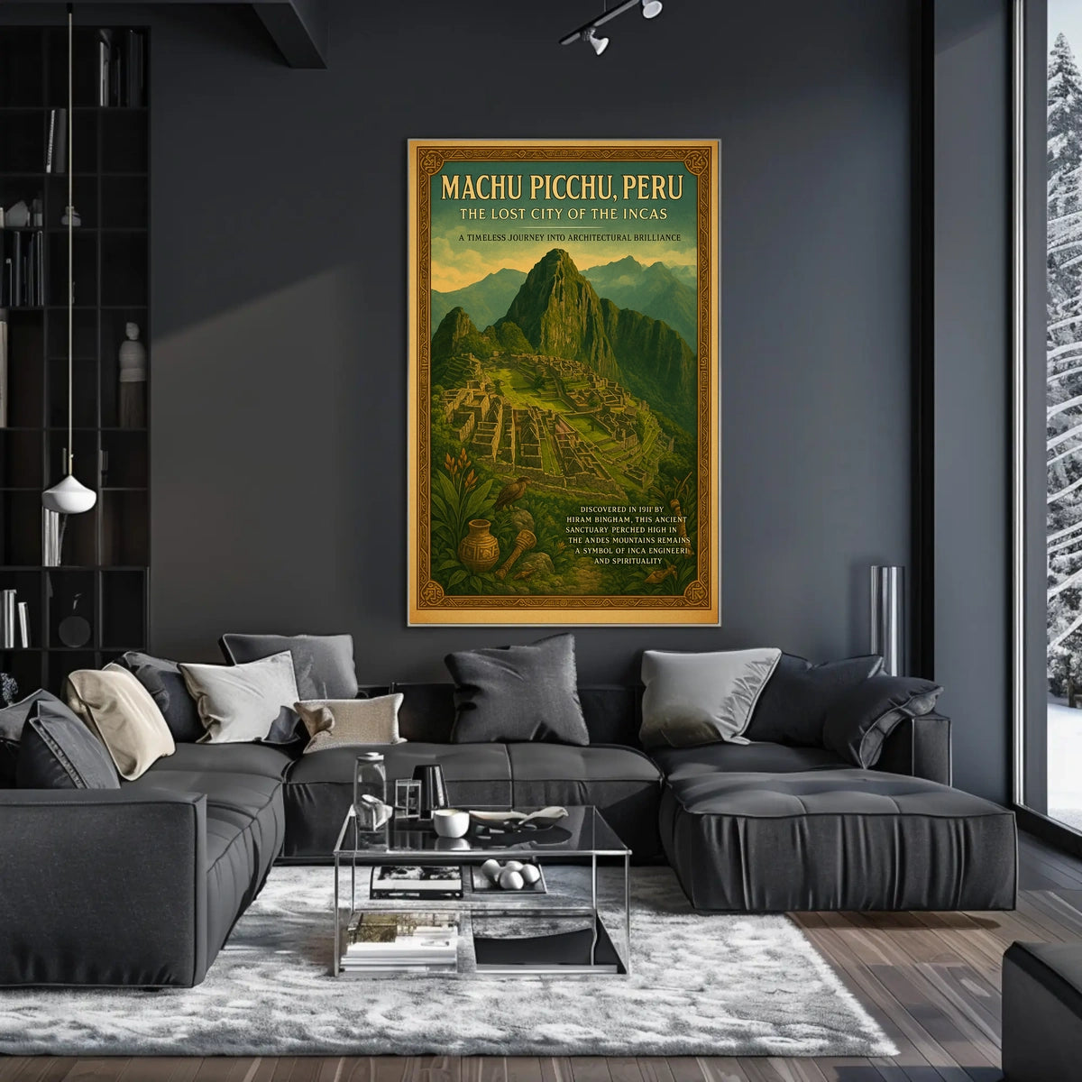 Machu Picchu The Lost City of the Incas Poster