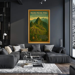 Machu Picchu The Lost City of the Incas Poster