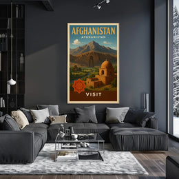 Visit Afghanistan Poster PosterGoat