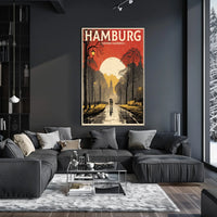 Hamburg Tierpark Hagenbeck Poster