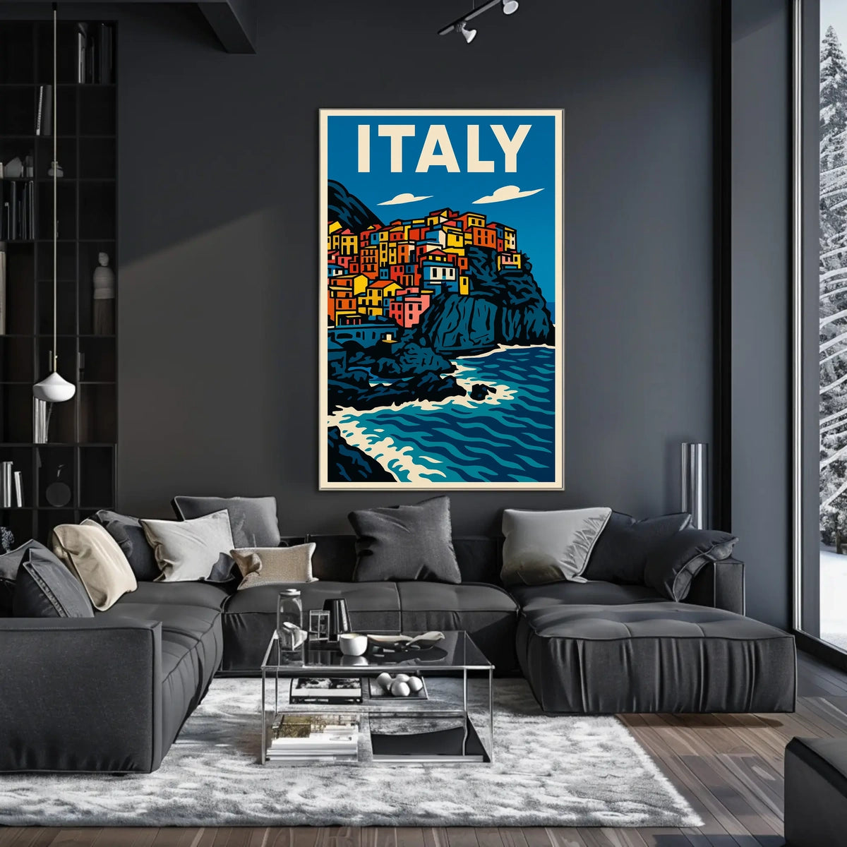 Vibrant Italy Poster