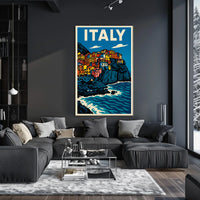 Vibrant Italy Poster