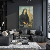 Saint Mary Di Rosa Poster