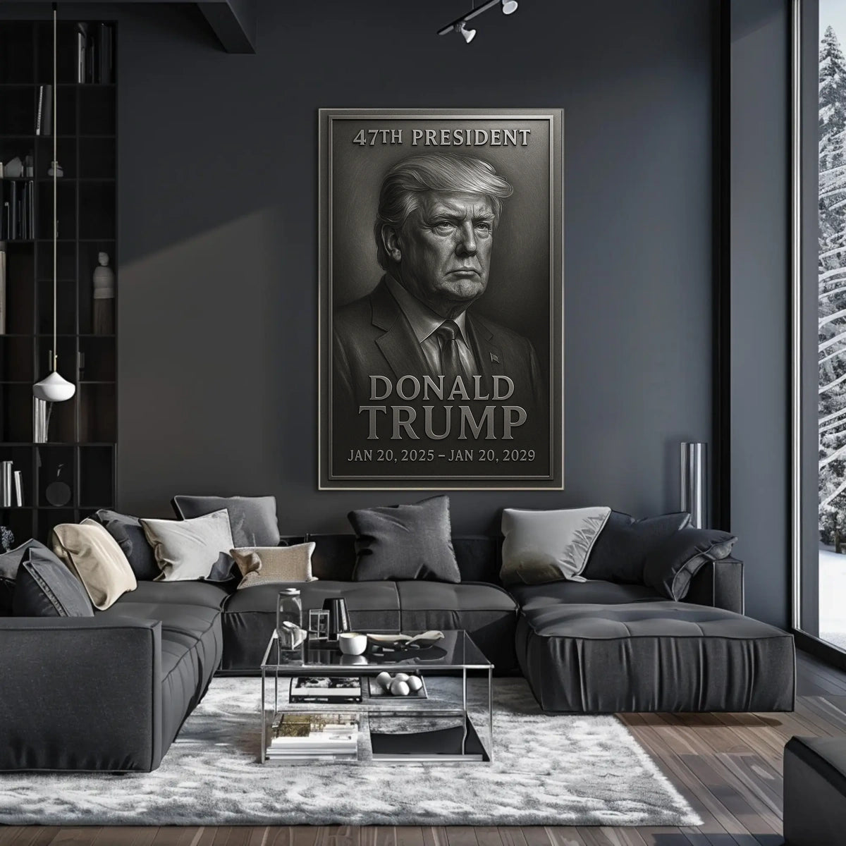Donald Trump 47th President Poster