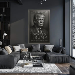Donald Trump 47th President Poster