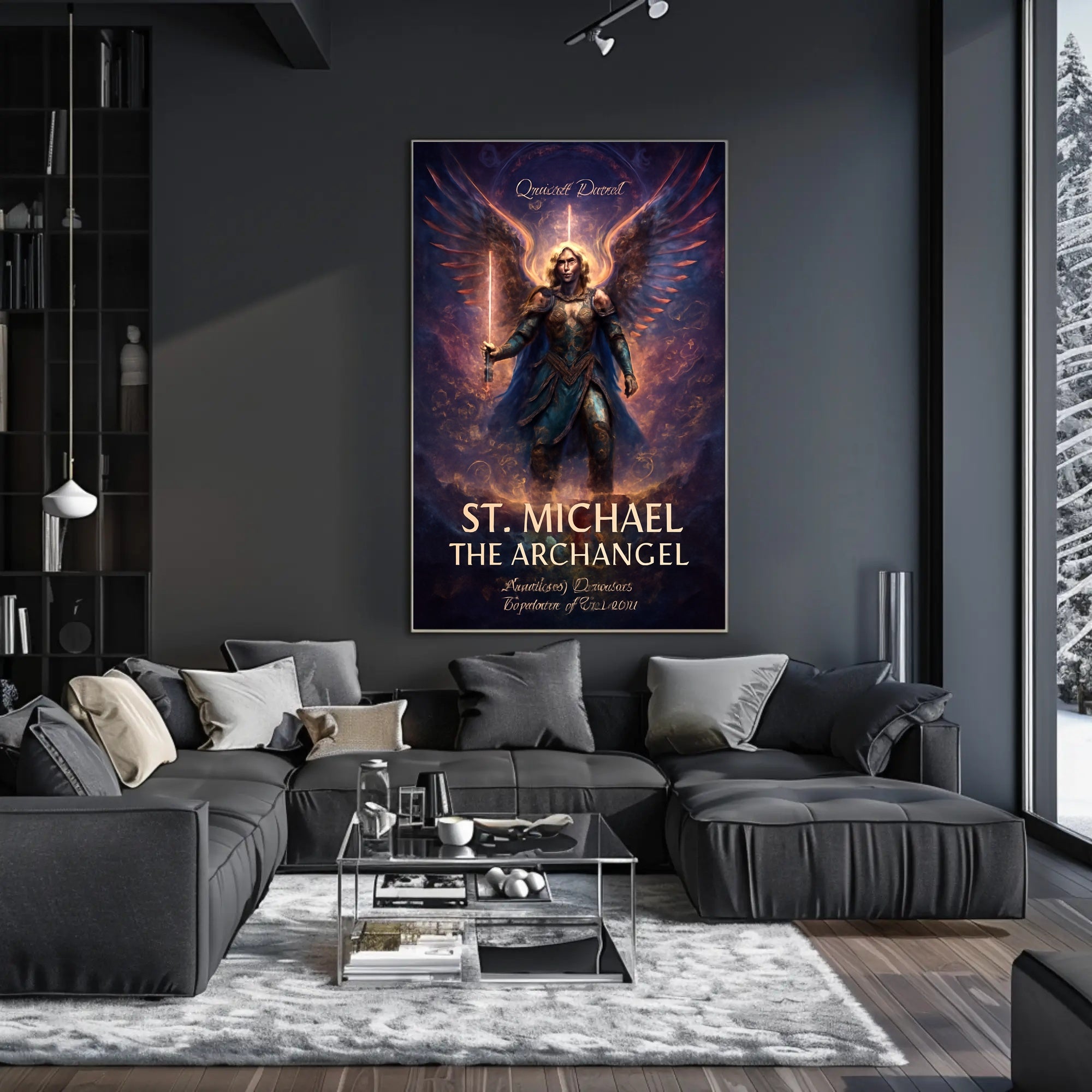 St. Michael the Archangel Poster PosterGoat