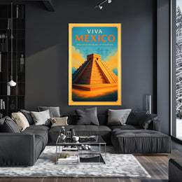 Viva México Discover the Heart of Tradition Poster PosterGoat