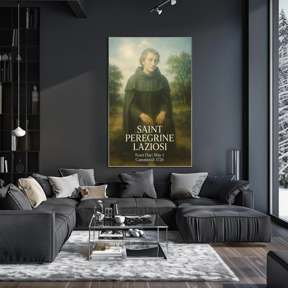 Saint Peregrine Laziosi Poster