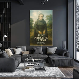 Saint Peregrine Laziosi Poster
