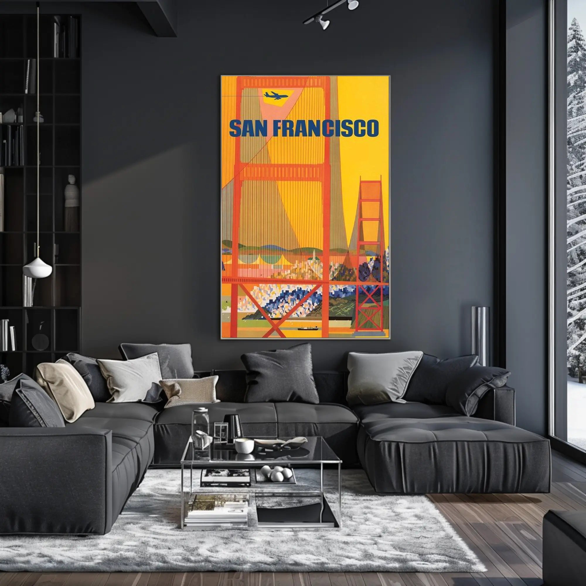 San Francisco Travel Poster