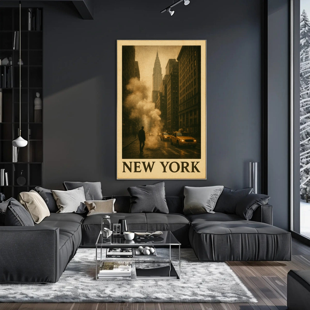 New York Cityscape Poster