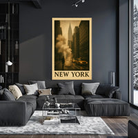 New York Cityscape Poster