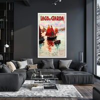 Lago Di Garda Travel Poster