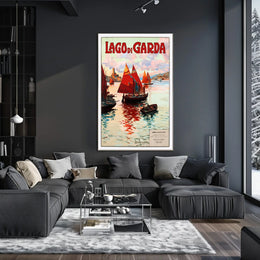 Lago Di Garda Travel Poster