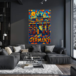 Vibrant Germany Poster