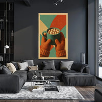 Cozy Winter Warmth Poster