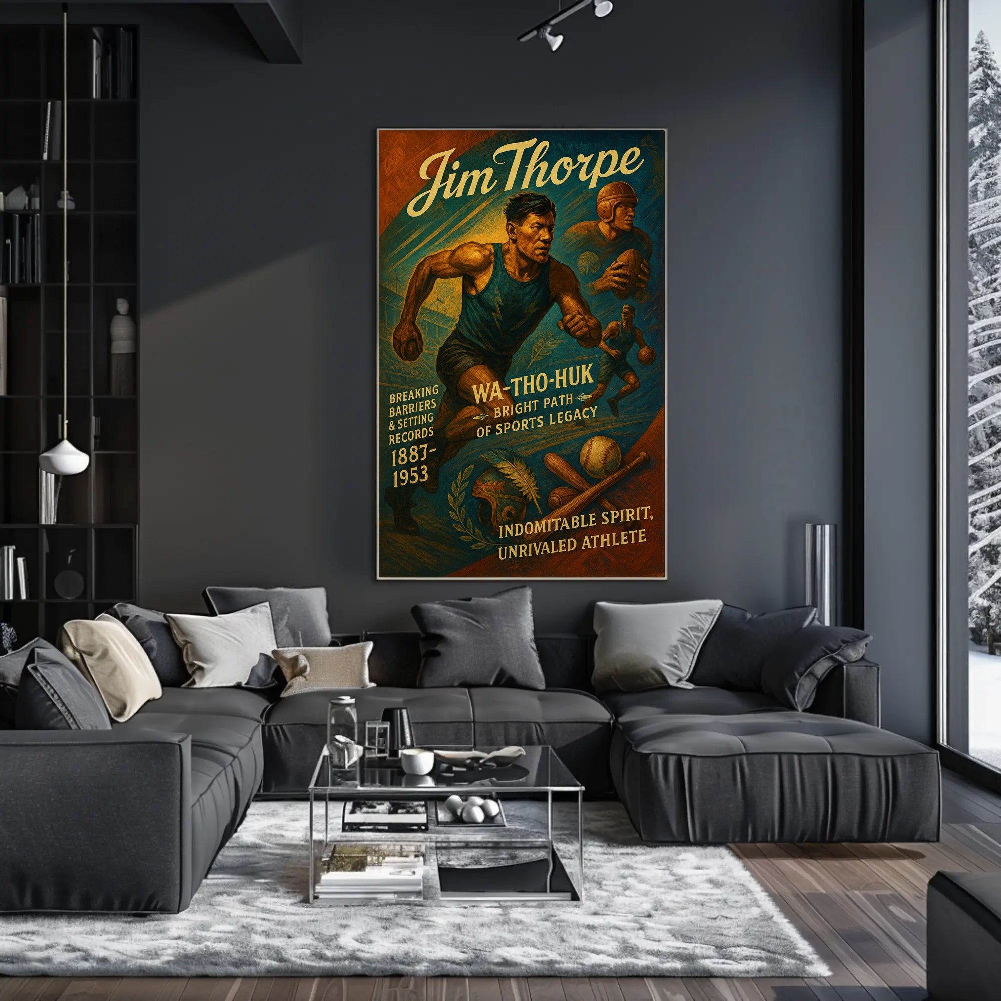 Breaking Barriers: The Sporting Legacy Poster