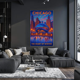 Chicago The Heart Of Winter Poster