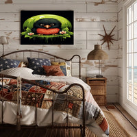 Vibrant Bird Illustration Poster