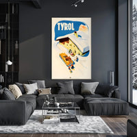 Winter In Tyrol Poster